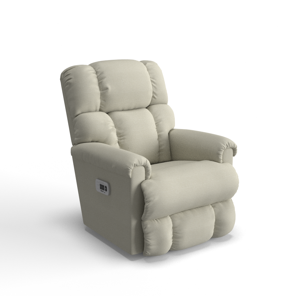 Pinnacle Power Rocking Recliner w/ Headrest & Lumbar